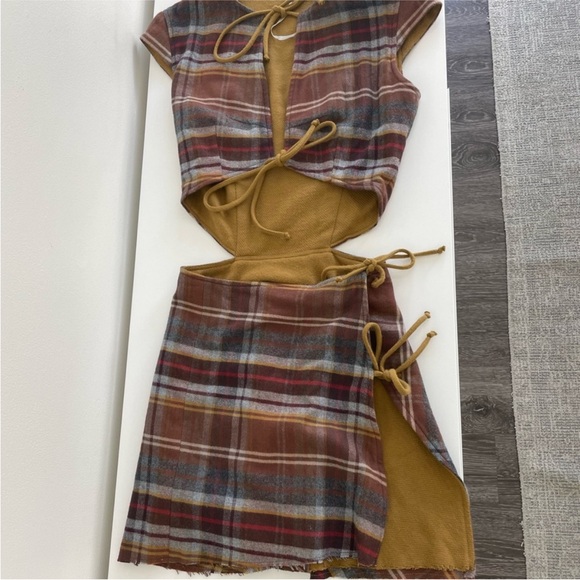 Are You Am I Relle Plaid Dress - Picture 2 of 4